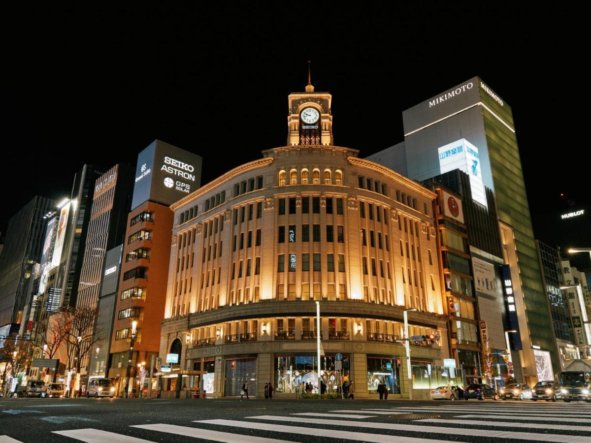 Hotel Tabist Ginza Präfektur Tokio Exterior foto