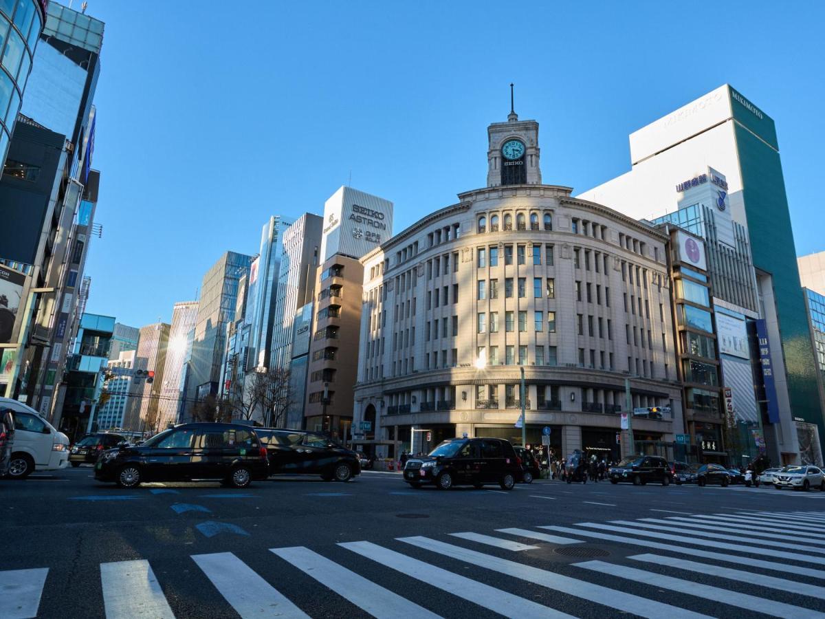 Hotel Tabist Ginza Präfektur Tokio Exterior foto